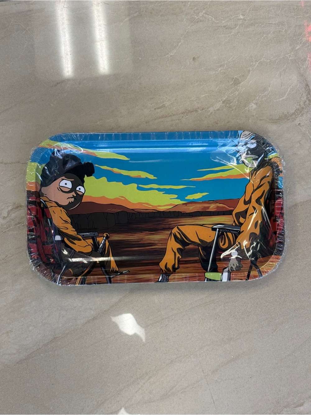 Rick N Morty Tray